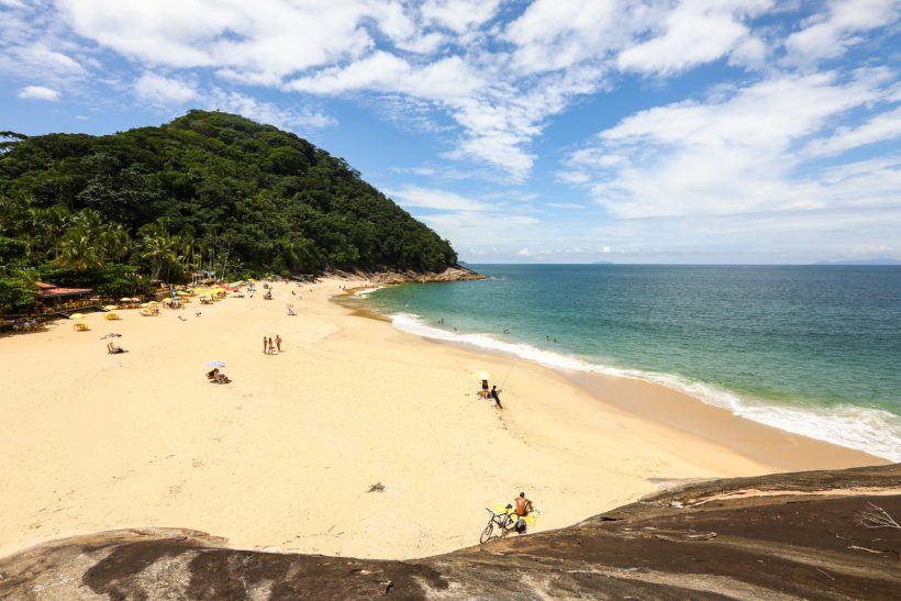 Praia da Sununga em Ubatuba (SP)