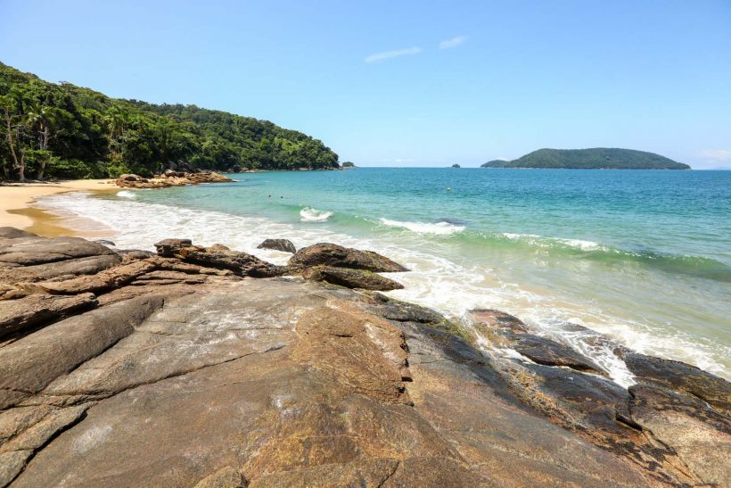 Praia Cedro do Sul em Ubatuba (SP)