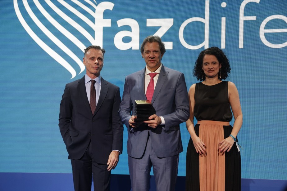 Haddad premio Faz Diferença